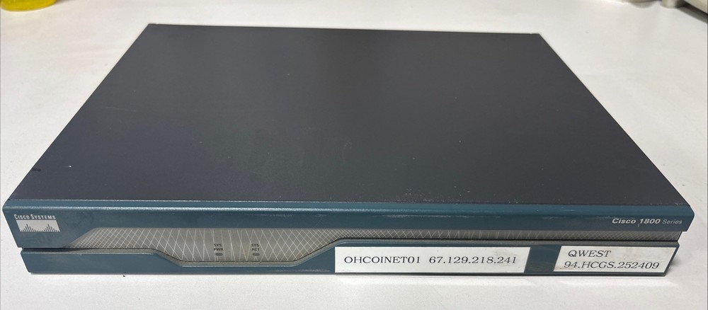 CISCO 1840 Series Class A Apparatus