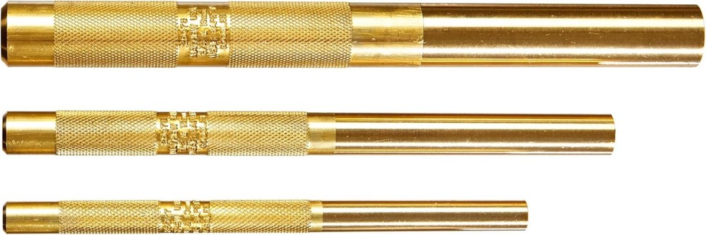 Mayhew Tools 61360 Brass Drift Punch, 3-Piece Set