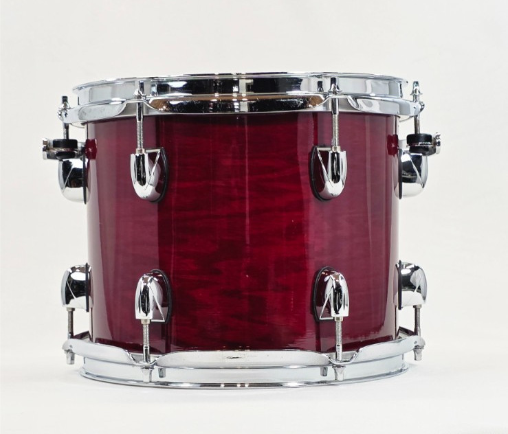 Gretsch Catalina Ash 10" Tom -Red Lacquer Finish