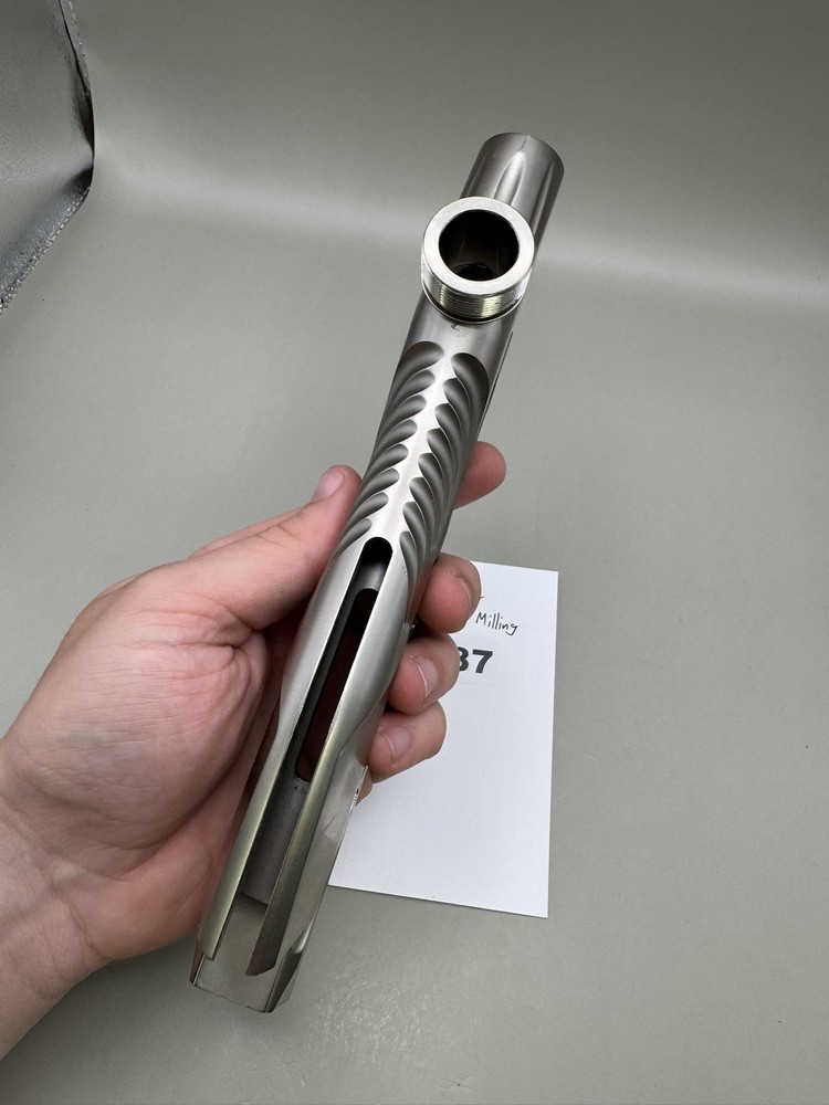 Bob Long 2k2 Intimidator Body Custom Milling Silver