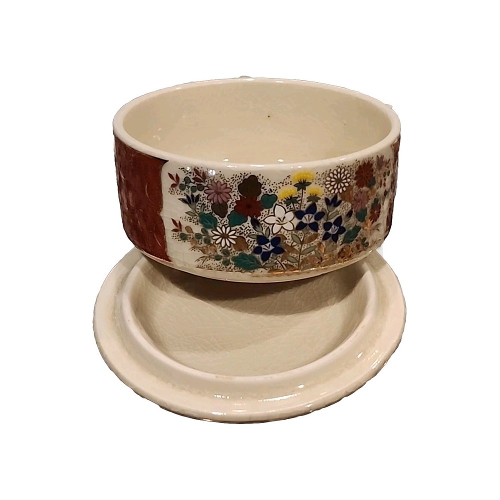 Satsuma Porcelain Box