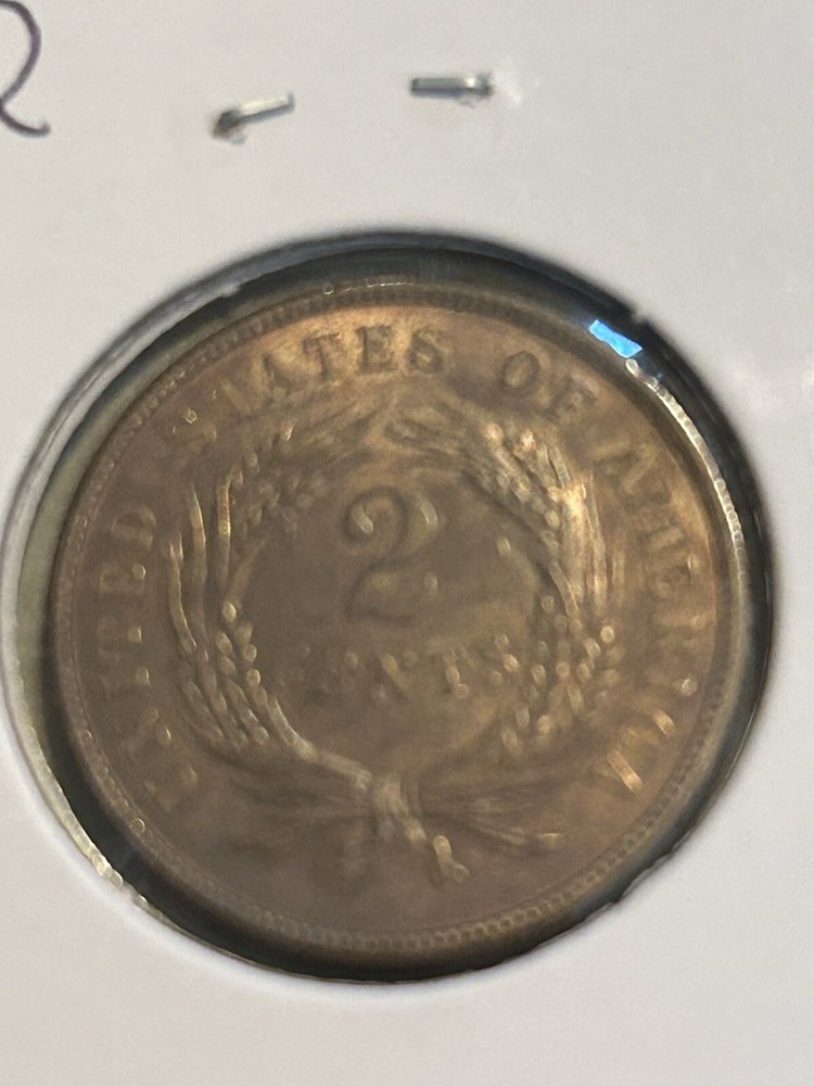 1868 two cent piece Nice High Grade Bargain Check My Listings 😊
