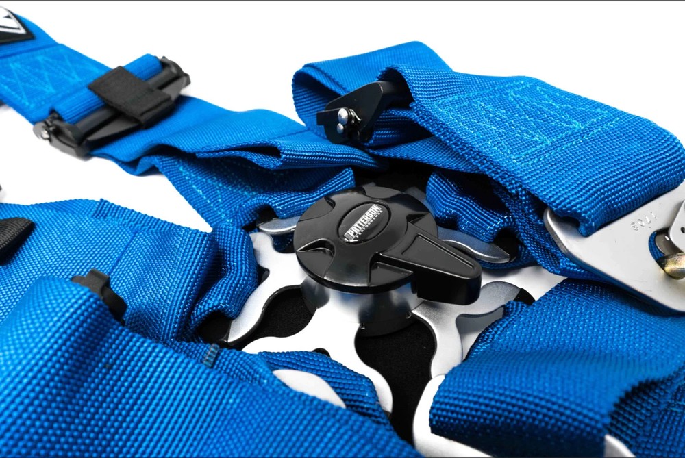 Patterson Perfomance 5 Point Racing Harness (Blue)