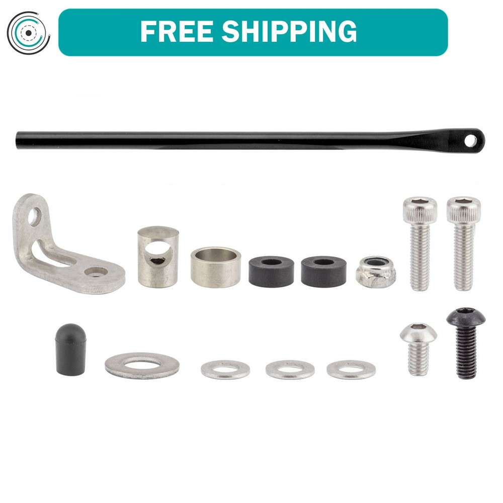 Tubus Rack Mounting Set Fly Black Replacement Installation Hardware