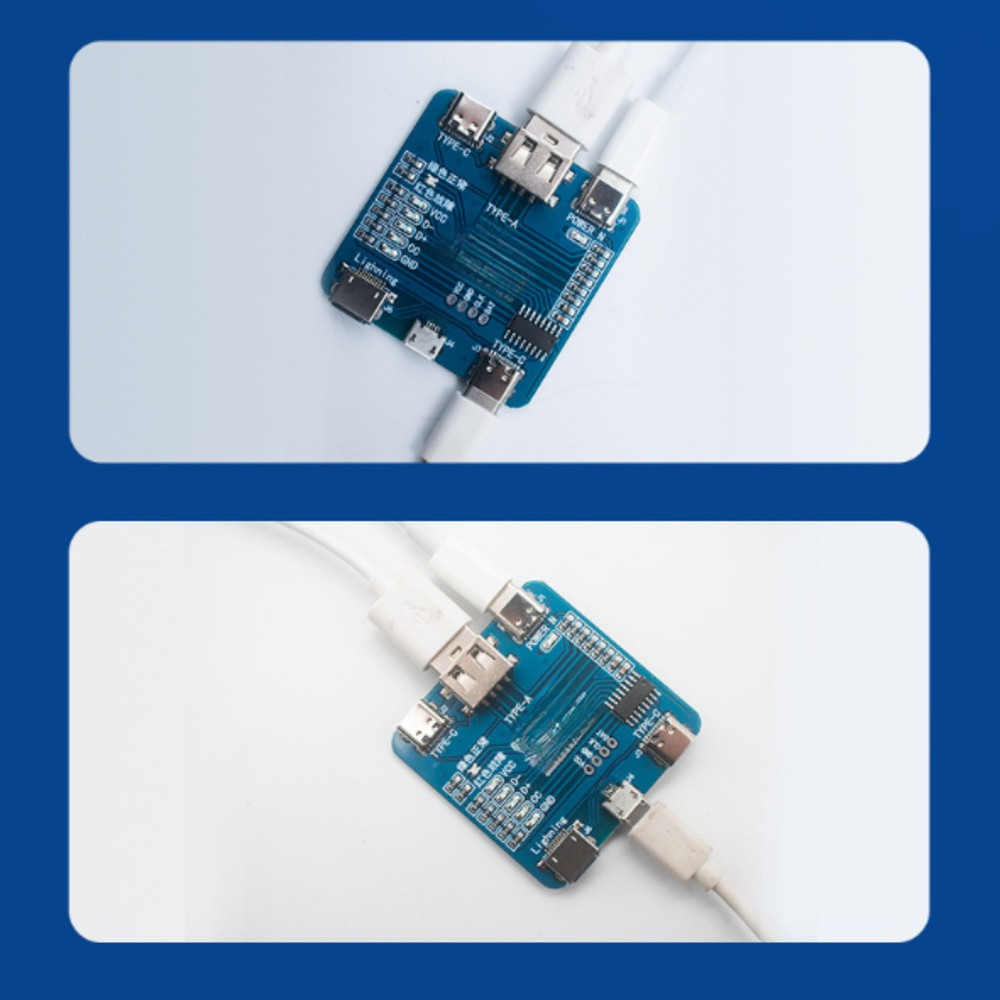 Compact USB Cable Inspector for Fast Charging and Data Transmission Testing