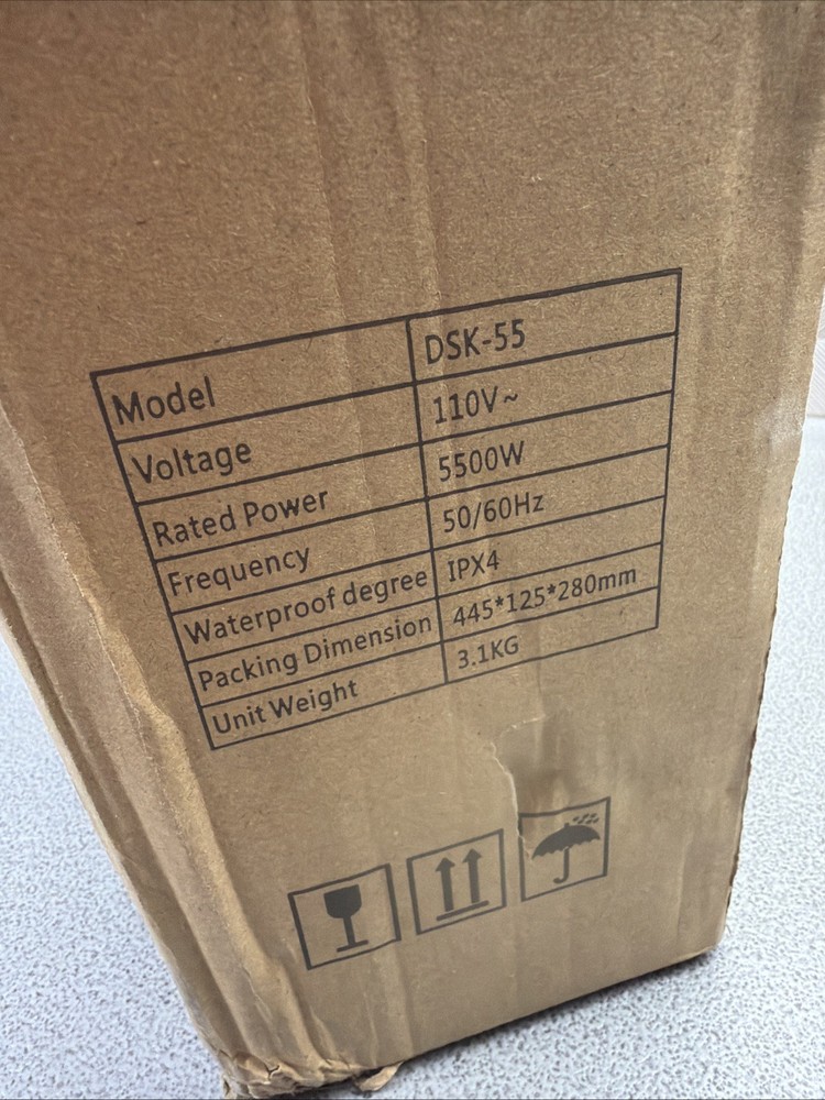 PONYJET DSK-55 INSTANT WATER HEATER UNIT 110V