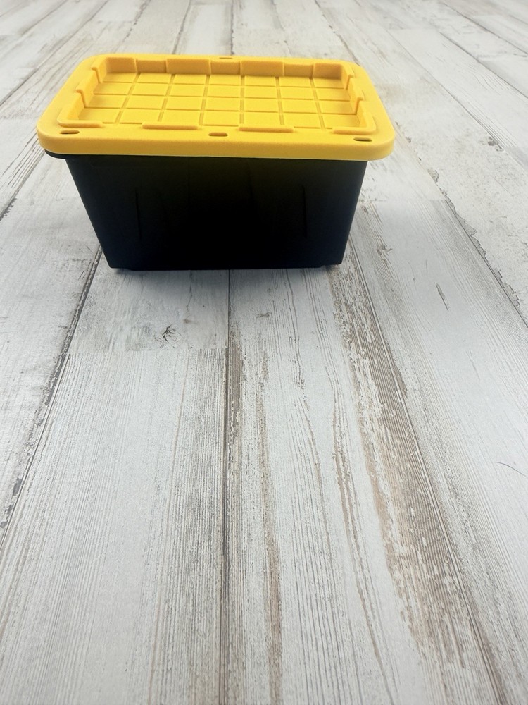 Lowe's Teeny Tiny Tote ~ Mini Commander Storage Container With Lid ~ NEW