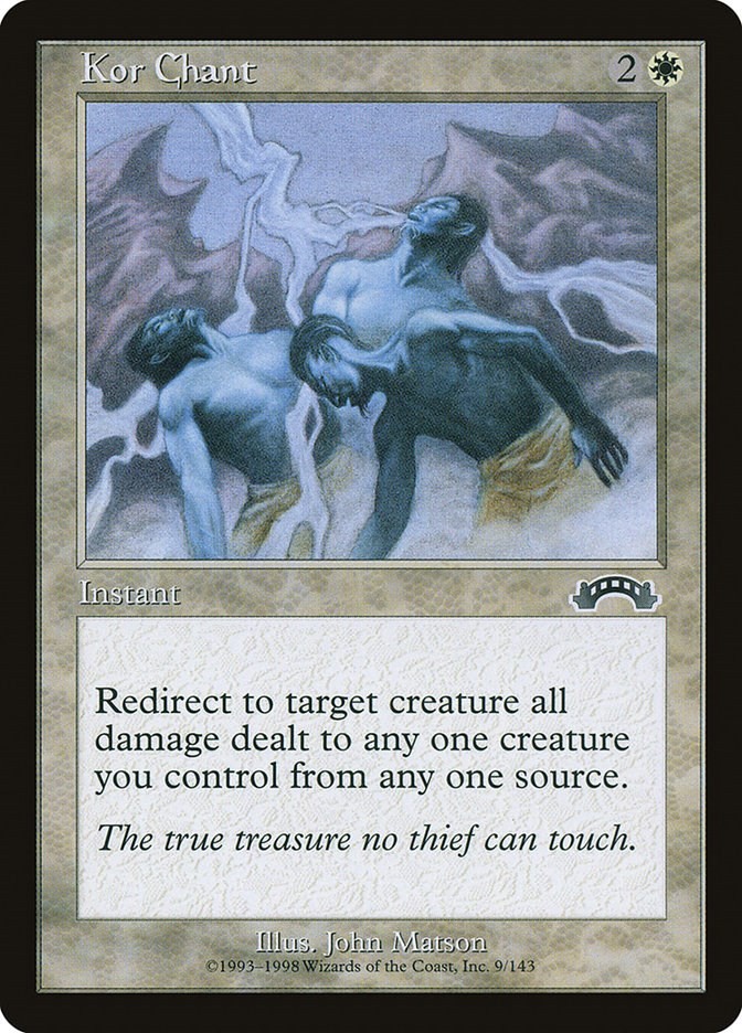 Kor Chant Exodus 9 MTG MP