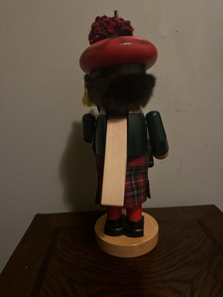 Steinbach Nutcracker 15" Scottish Bagpiper