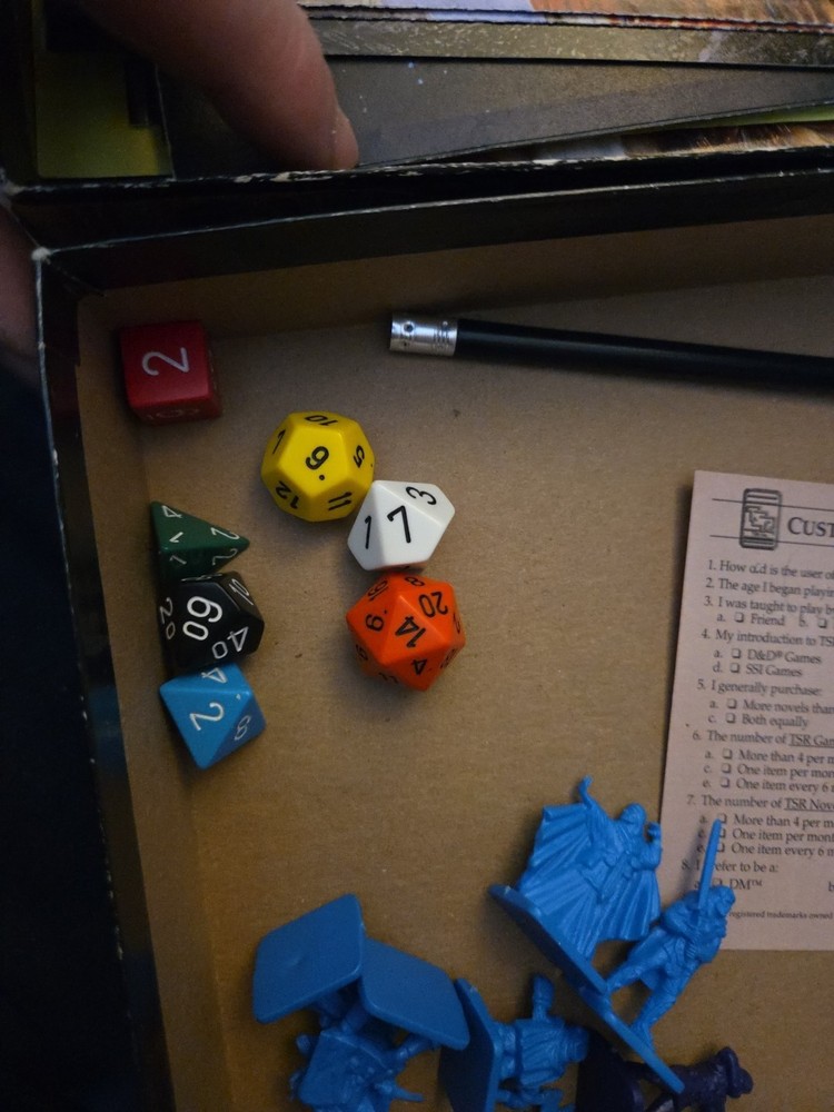 Dungeons & Dragons 2nd Edition Audio CD Game First Quest Advanced