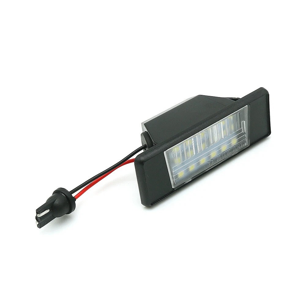 LED White License Plate Lights For Nissan Juke Navara Armada NV200 Infiniti Q50