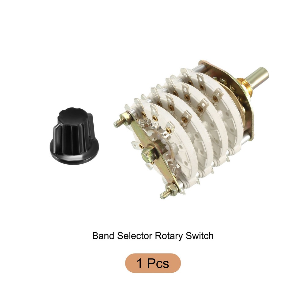 Band Selector Rotary Switch 4P8T 4 Pole 8 Position 4 Deck
