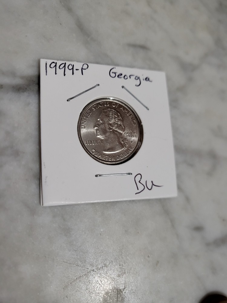 1999-P Georgia State Quarter- Uncirculated
