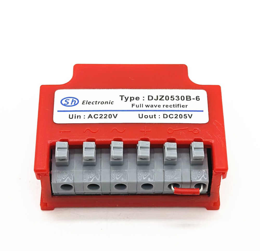 DJZ0530B-6 INPUT 220VAC OUTPUT 205VDC full wave brake rectifier module