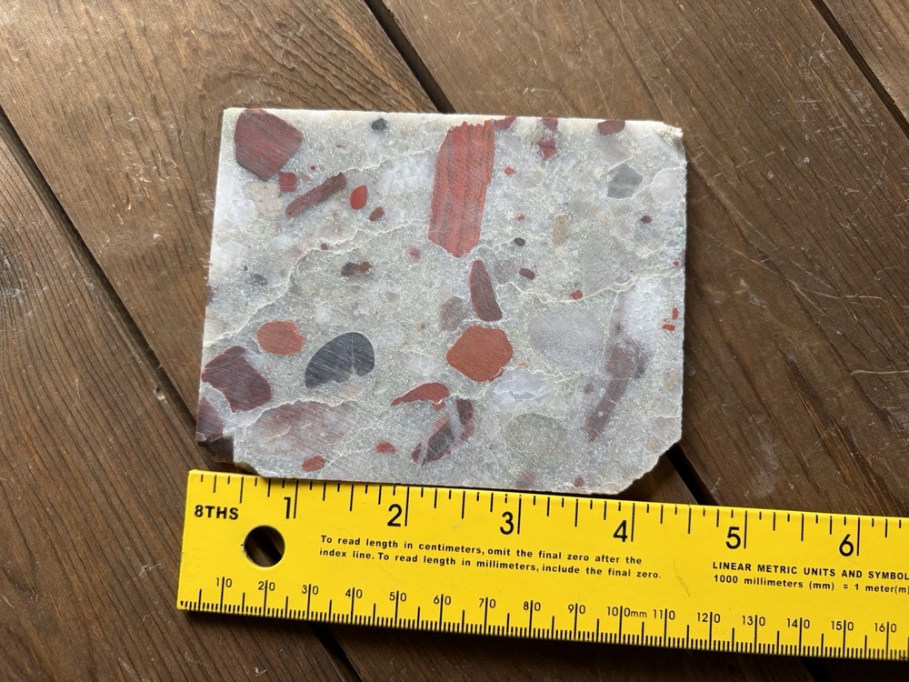 Michigan Pudding Stone slab 3 A+