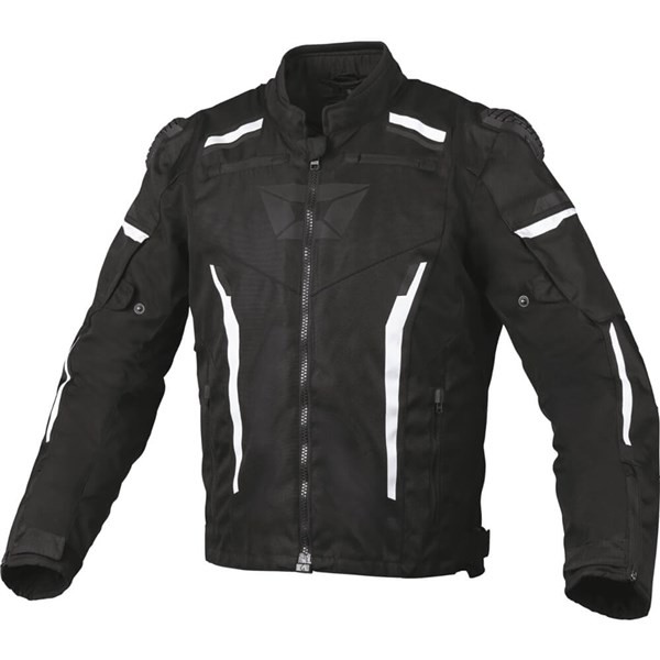 Cortech Hyper-Tec 2.0 Textile Motorcycle Jacket | Black/White
