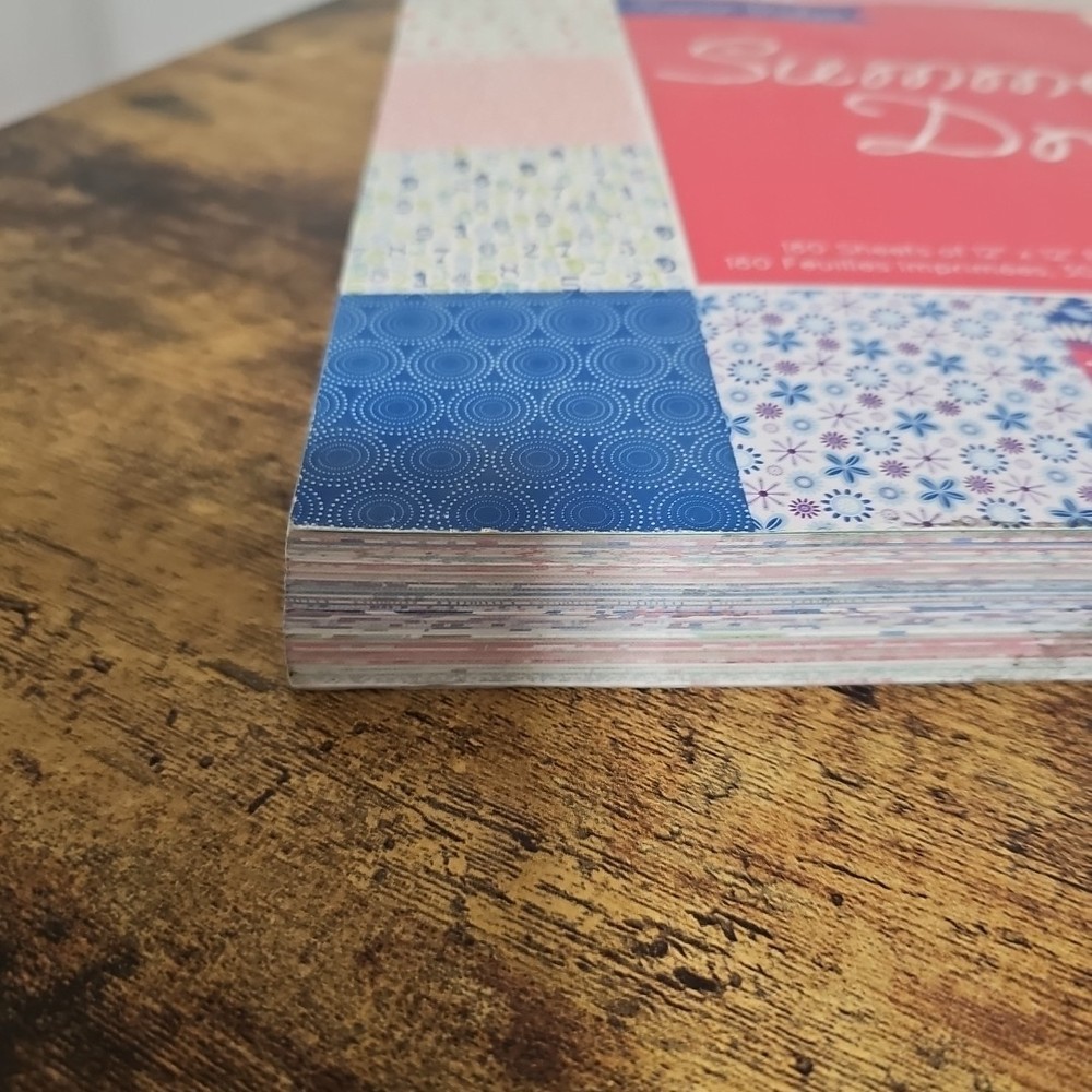 DCWV Patterned Paper 12X12 Summer Dreams Stacks Crafts