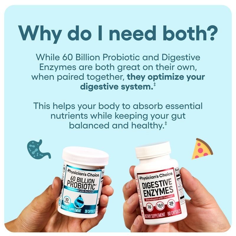 Physician's Choice Hack your Tummy Bundle: Bloating, Digestion & Immune Support
