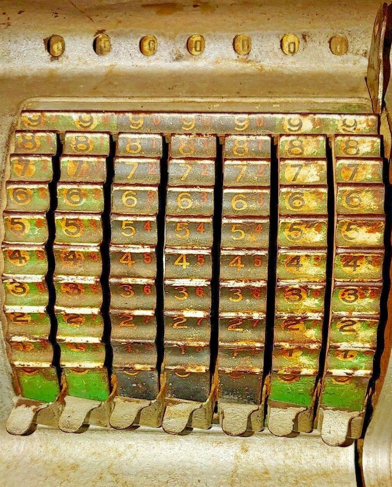 American adding machine 9774 pat. 1912