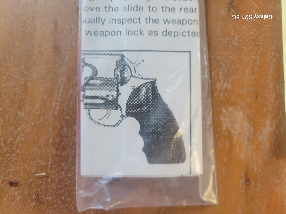 Ruger Gun Lock And Paperwork