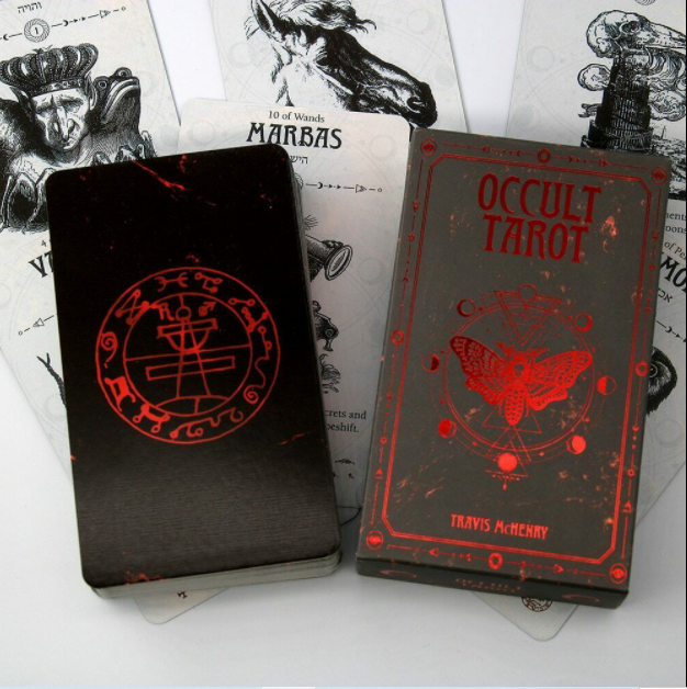 Occult Tarot Deck 78 Fortune Telling Cards for Future Divination Oracle Full Set