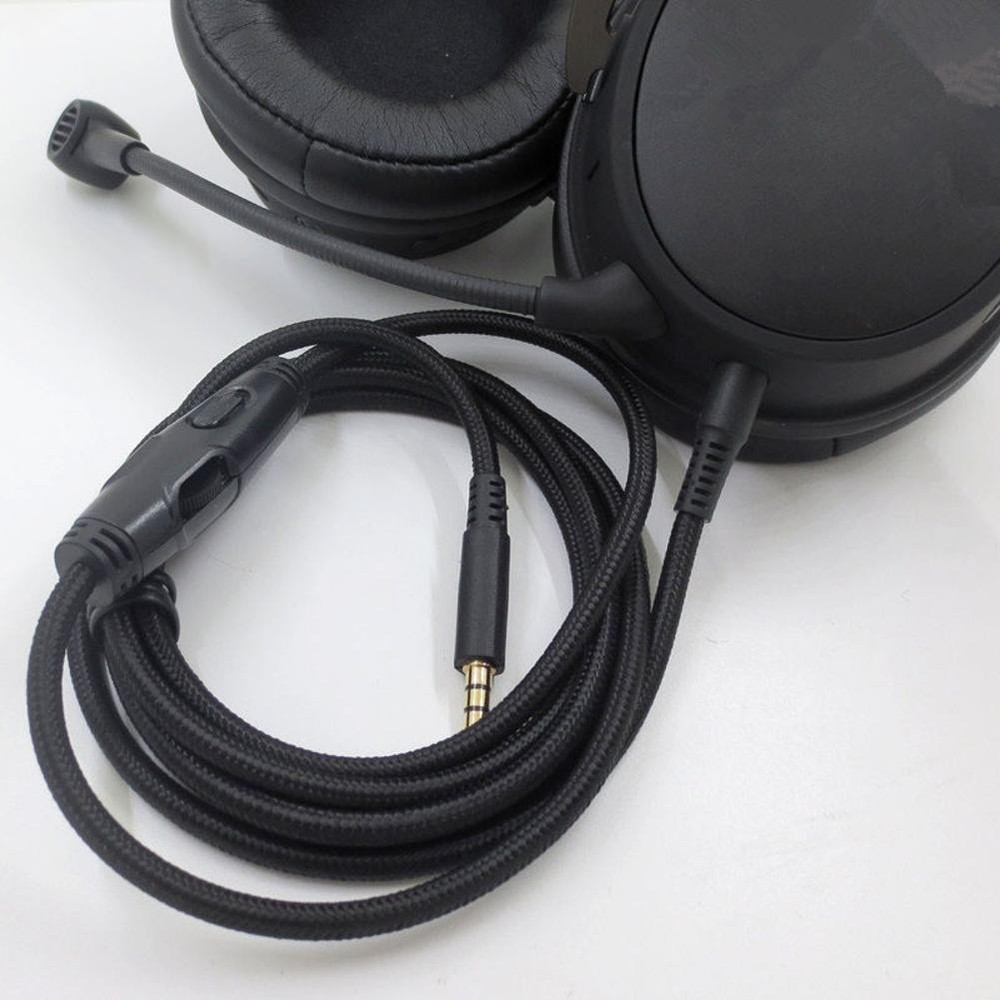Cable Audio Cord Line 3.5mm Jack for HyperX- Cloud/Cloud Alpha Gaming Headset c