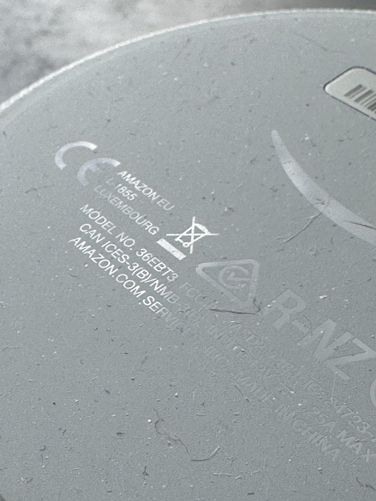 Amazon Echo Dot (3rd Gen) Alexa - White - EXCELLENT CONDITION - 36EBT3