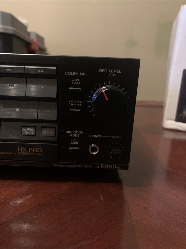Sony TC-RX60ES Stereo Cassette Deck