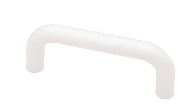 3" Wire Pull White Enamel