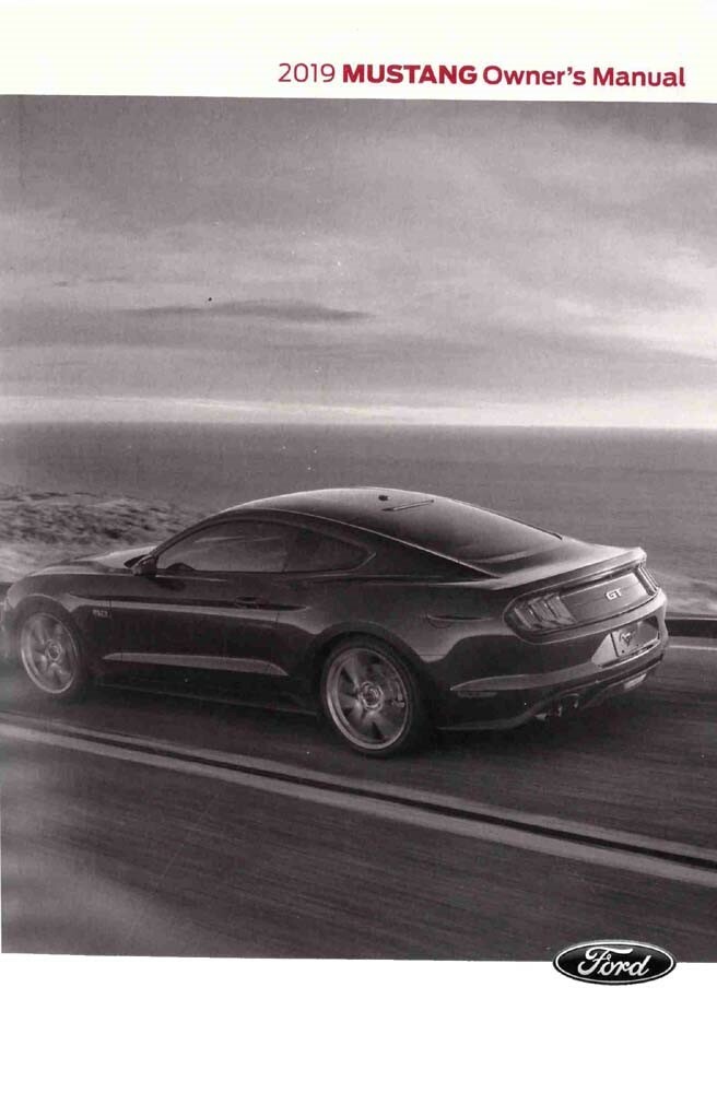 2019 Ford Mustang Owners Manual User Guide Reference Operator Book Fuses