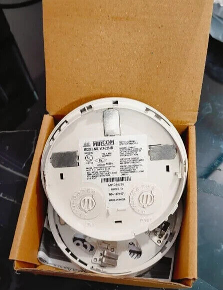 MIRCOM MIX-5251B INTELLIGENT 135F FIXED HEAT THERMAL DETECTOR