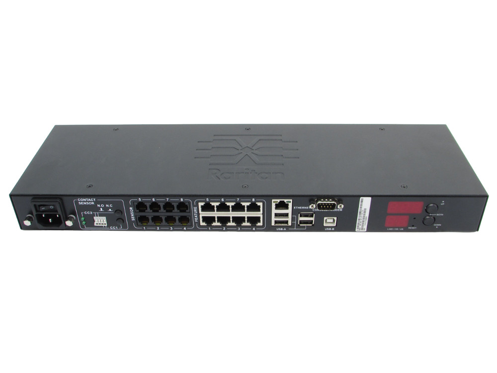 Raritan EMX-880 Secure Switch Smart Rack Controller Open Box W/ Accessories