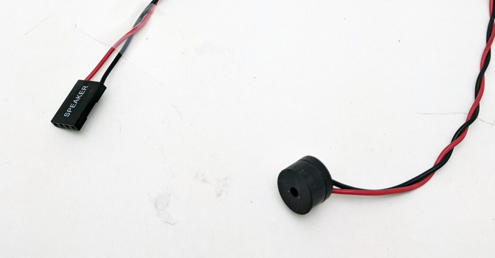 10-pack 4-pin Replacement Internal Speaker Buzzer Cable for ATX mATX Motherboard