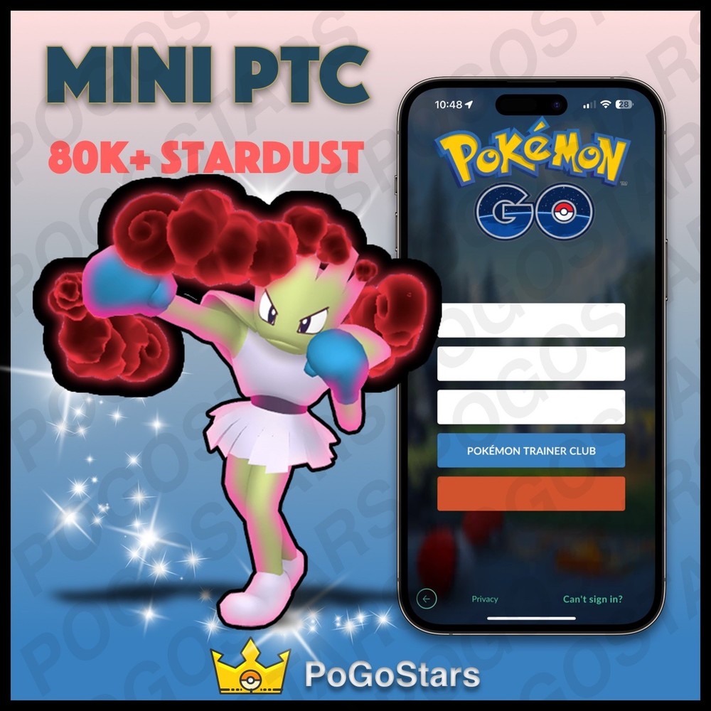 Pokémon PTC Go - Dynamax Shiny Hitmonchan✨Read Description✨