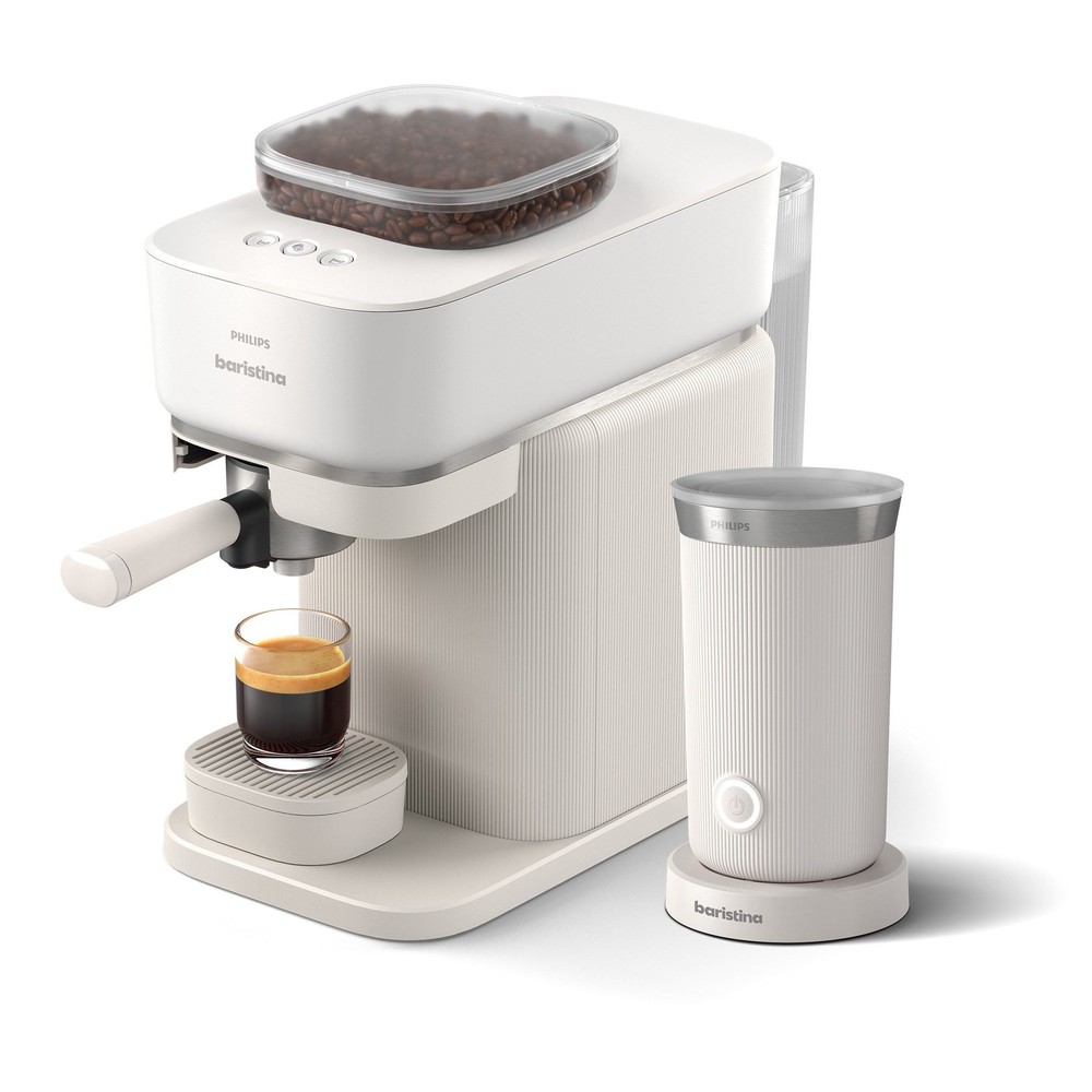 PHILIPS BAR303/00 Automatic Espresso Machine With White Milk Mount