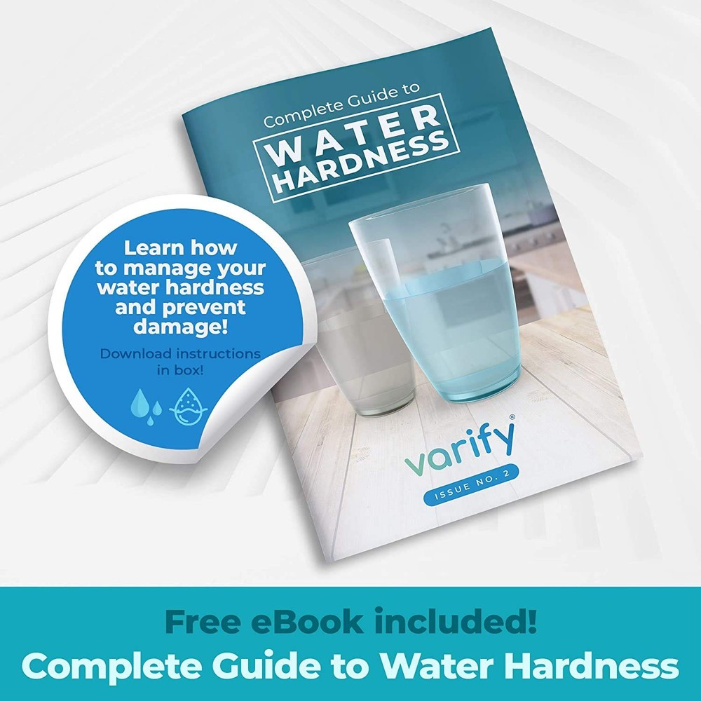 Varify Water Hardness Test Kit - Testing for Home, Drinking, Well,...