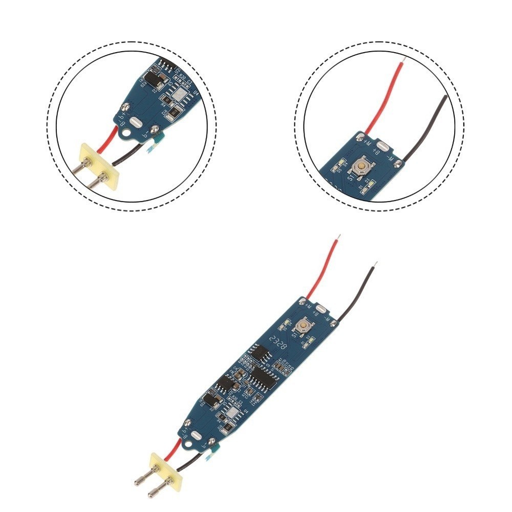 Control Circuit Board for M10 Trimmer Replacement Blue PC 7.3 cm x 1.8 cm