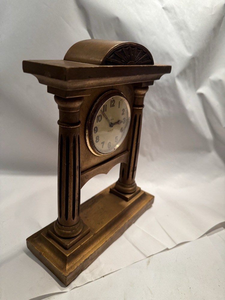 Antique Elgin Desk Clock