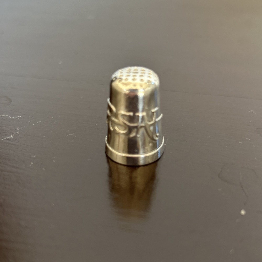 Sterling Antique Thimble