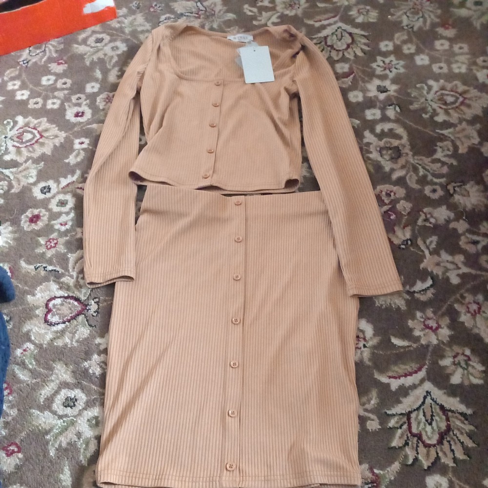 womens 2 piece set skirt