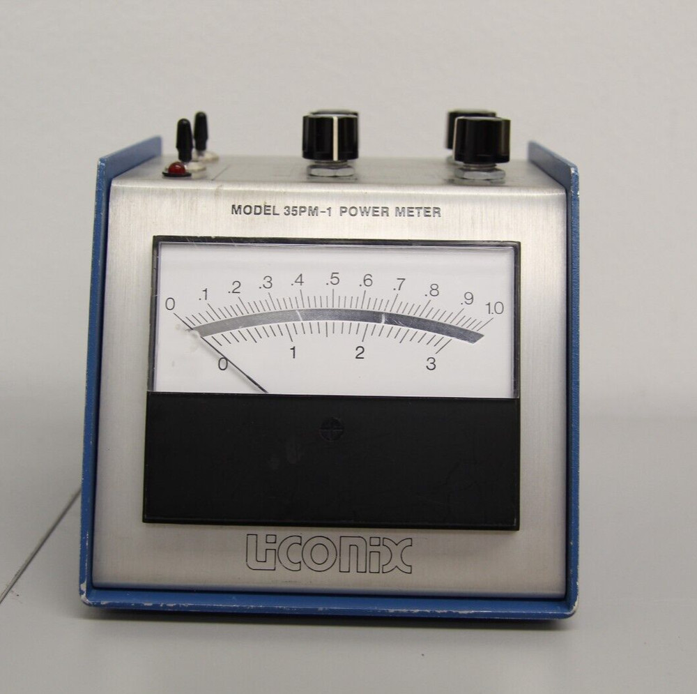 Liconix 35PM-1 Optical Power Meter With Sensor And Stand