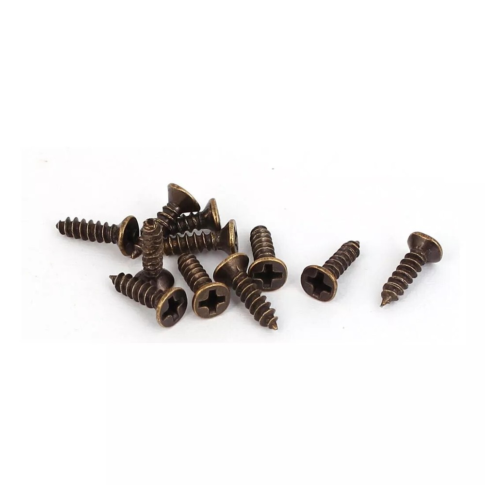 12Pcs Corner Decorative Protectors Covers for Box, 45mm Bronze Tone