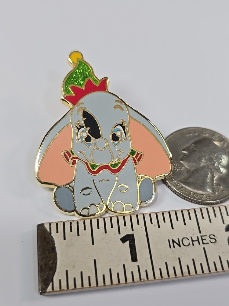 Dumbo With Feather Disney Trading Lapel Pin
