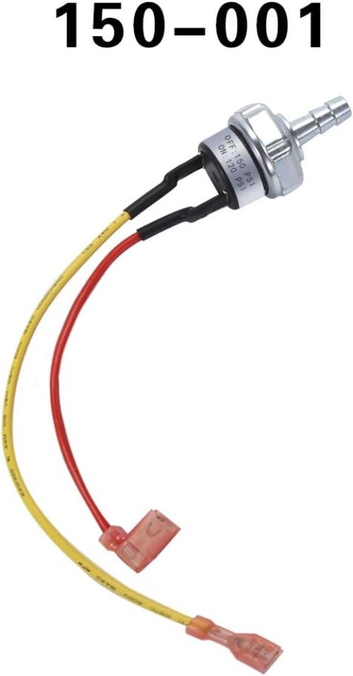 Certified Air Pressure Switch, 120V, 150 PSI Automatic Control System