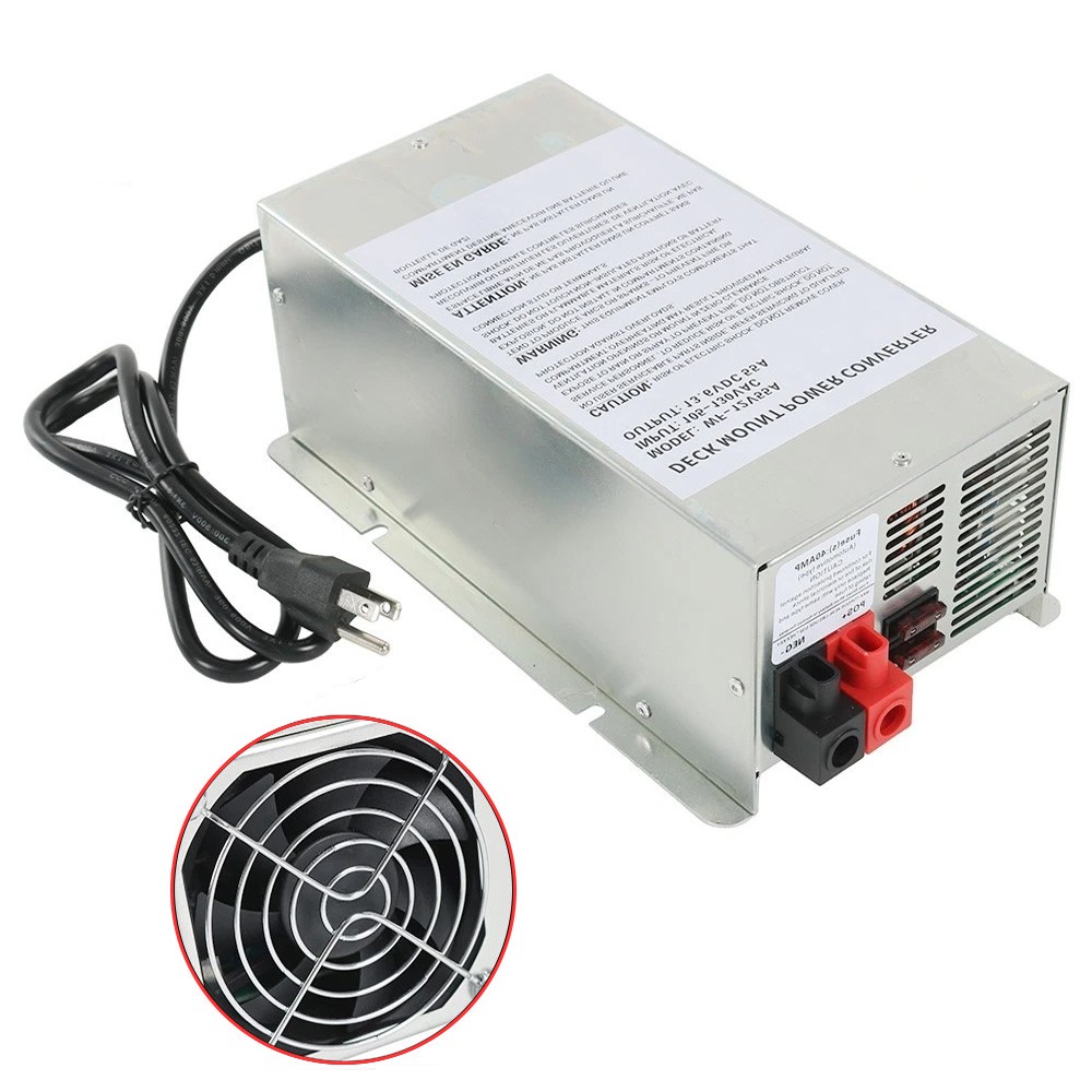 Converter 55 Amp Deck Power Converter Charger For RV Trailer Camper WF-9855 12V