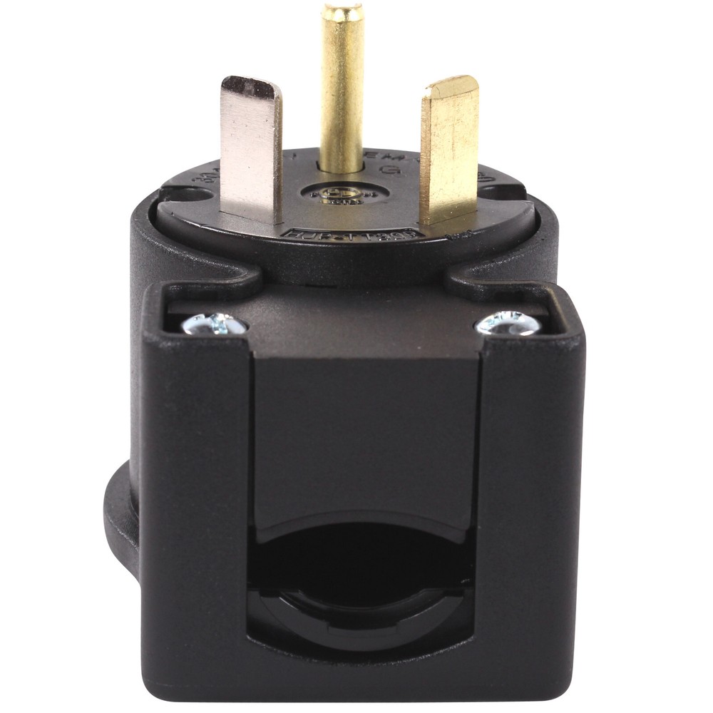 SAFE-UL Listed 30 Amp RV Plug Replacement Male Plug End Camper Power Adapter 30A