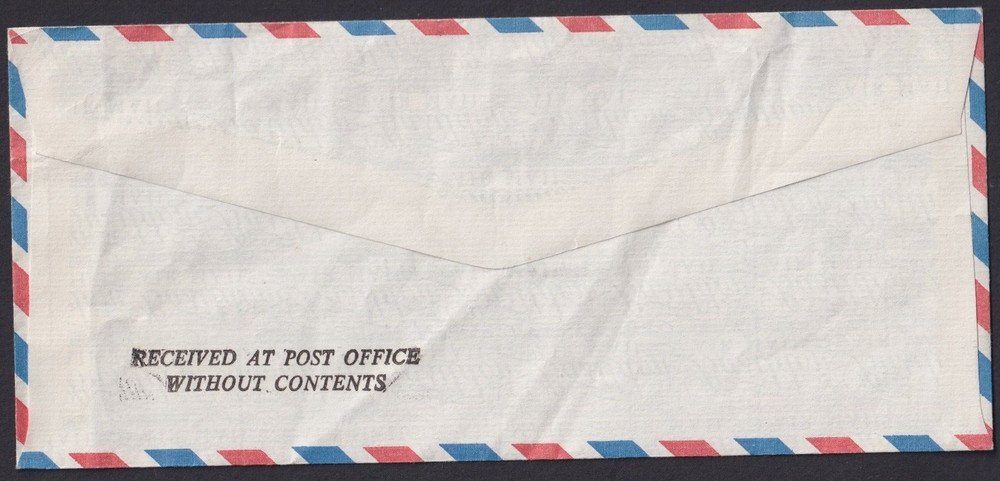 BERMUDA: (18694) WITHOUT CONTENTS CANCEL/COVER