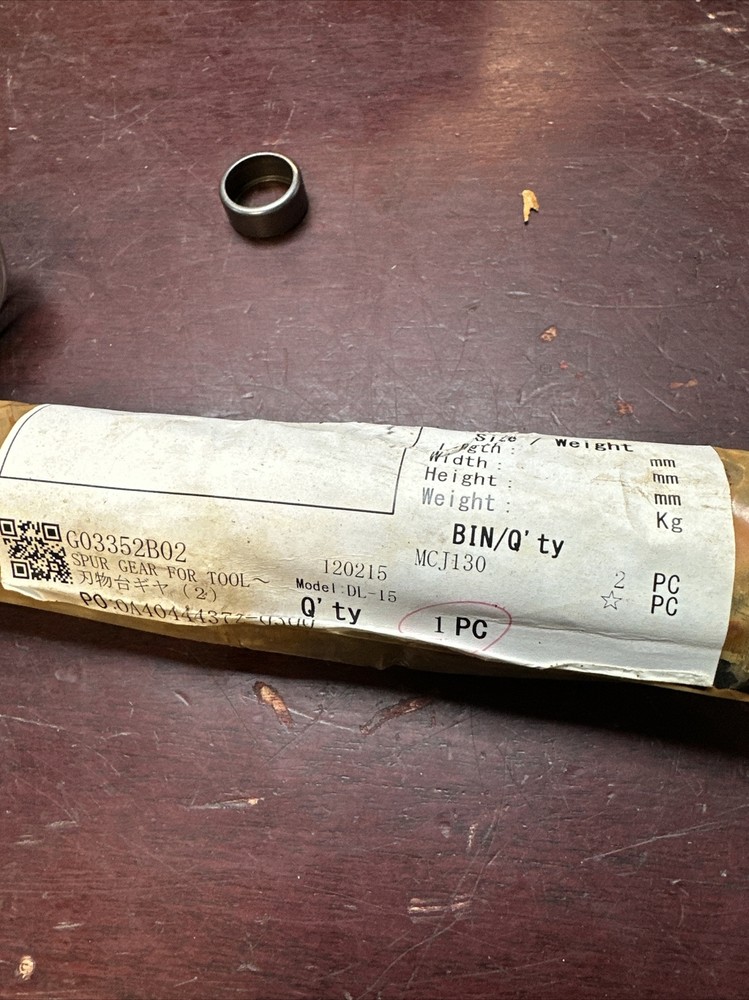 Mori Seeking Spur Gear G03352b02