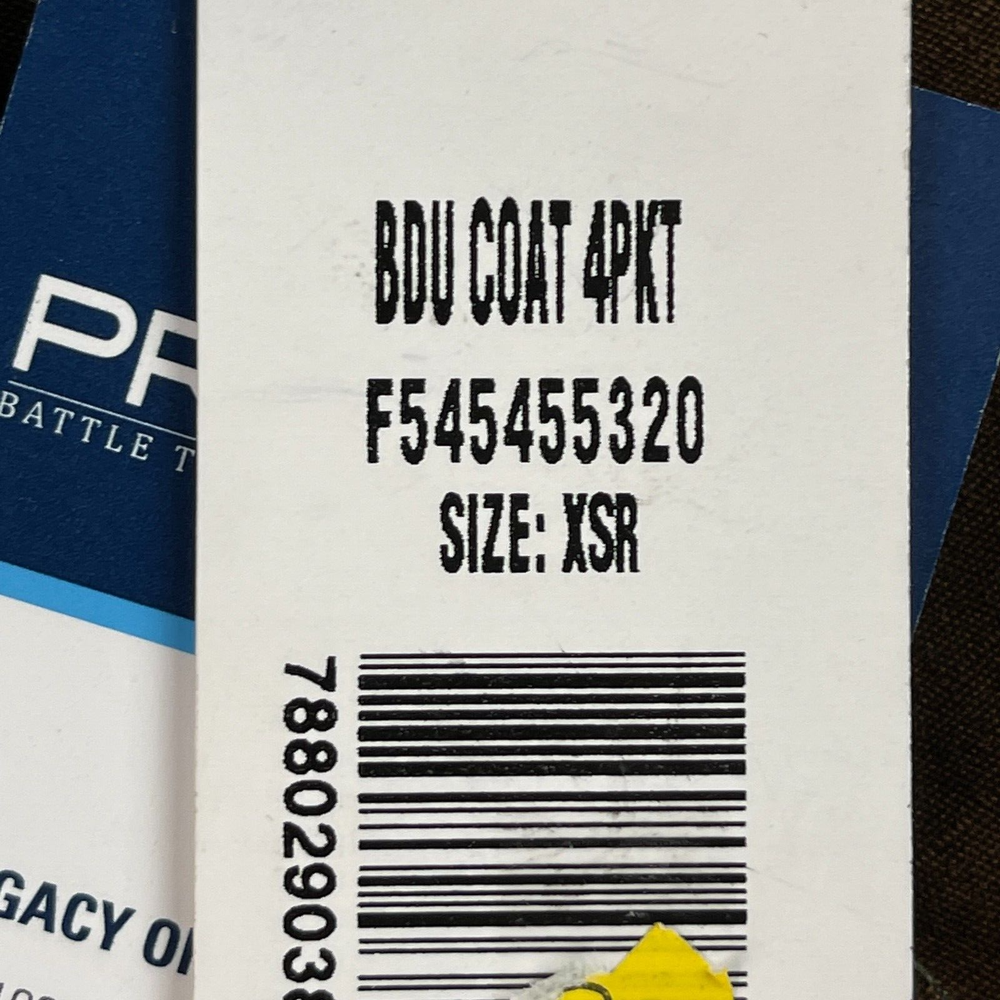 NEW BDU Propper Jacket - Woodland - X-Small Regular