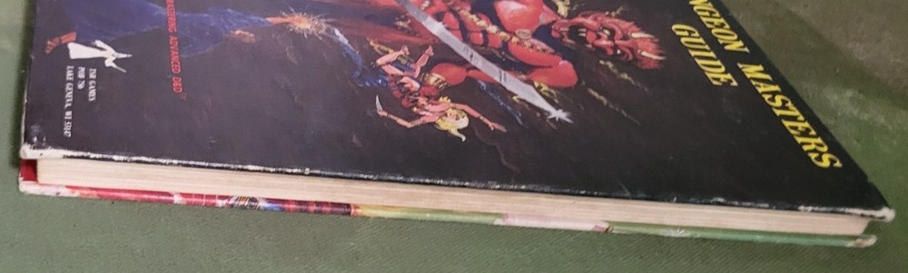 Dungeon Masters Guide 1st edition Advanced Dungeons & Dragons 5th Printing 1979